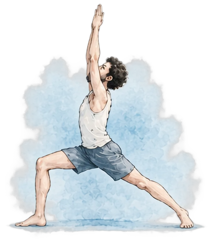 Guerrier I — Yoga Hatha